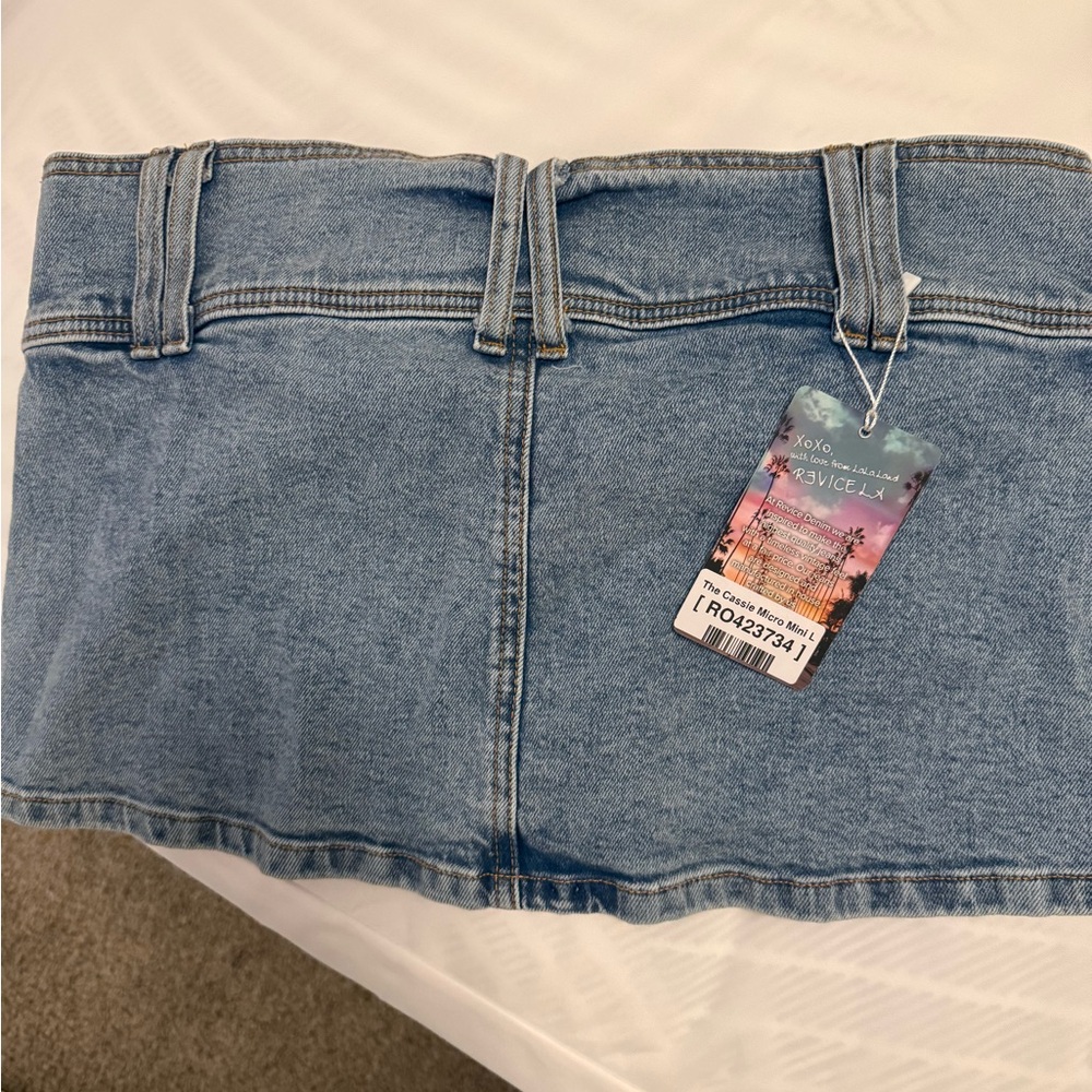 Revive denim skirt - Picture 3 of 4